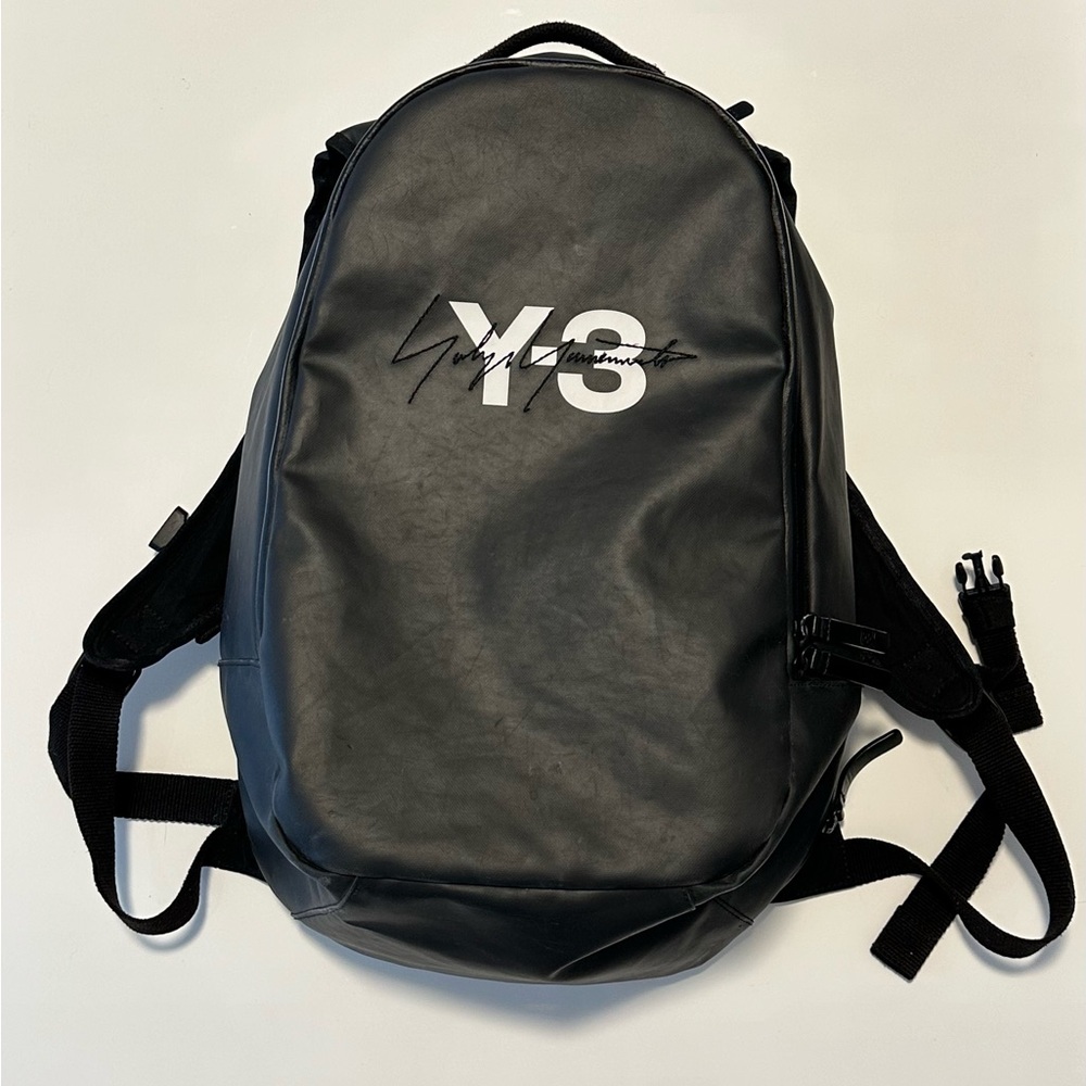 Y-3 Adidas Black Backpack